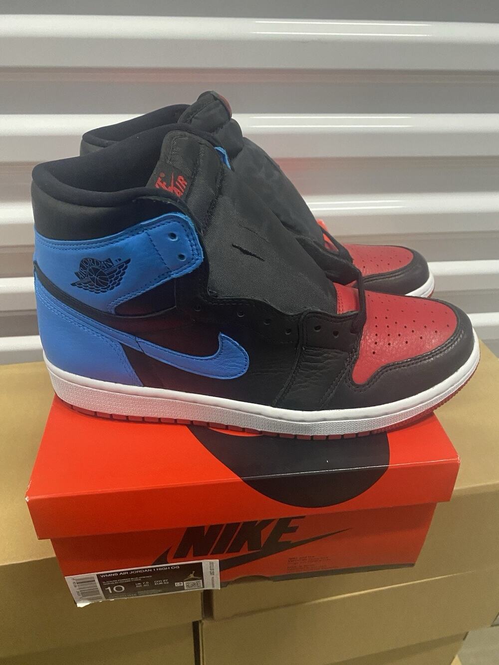 Jordan 1 Retro High NC to Chi Women's Sneakers Size 10w